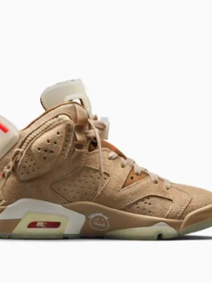 Air Jordan 6 Retro x Travis Scott 'British Khaki'