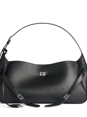 BALENCIAGA Bel Air Medium Shoulder Bag in Black