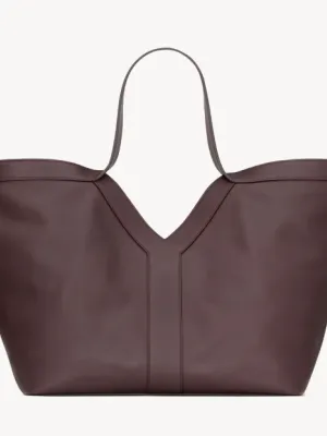 YSL y tote in leather