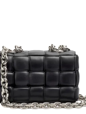 Bottega Veneta Cassette Bag with Chain