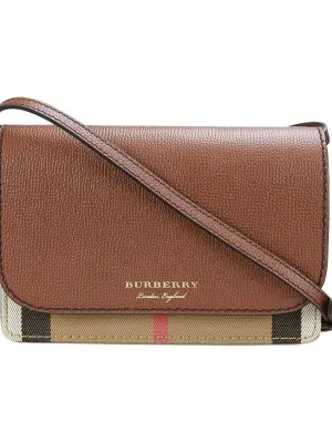 Burberry Vintage Cow Leather Brown