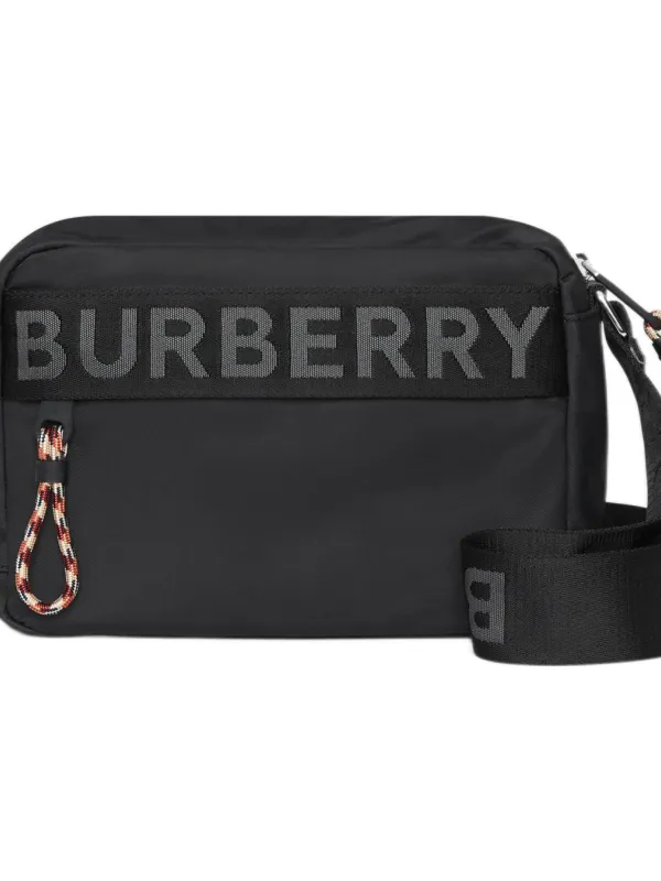 Product Burberry Econyl Logo Crossbody Black Image