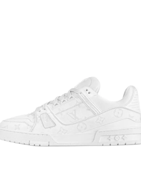 Product LOUIS VUITTON Trainer 2025 Spring And Summer Low-Top Skateboard White Image