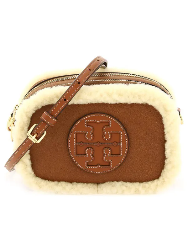 Product TORY BURCH Shearling Velvet With Leather Brown Image