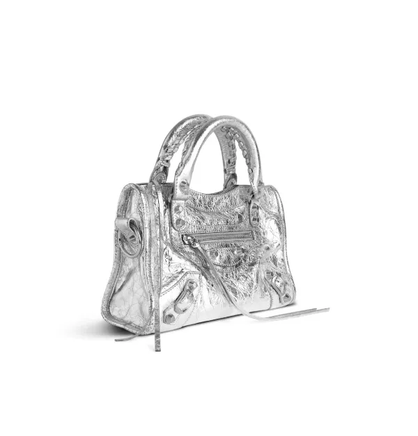 Product BALENCIAGA Women's Le City Mini Bag in Silver Image