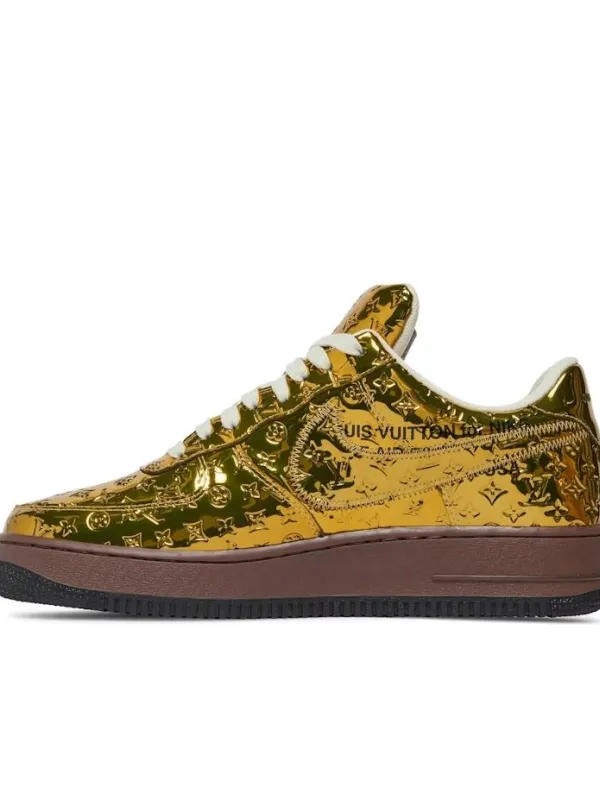 Product LOUIS VUITTON Lv Air Force 1 Low 'Gold' Image