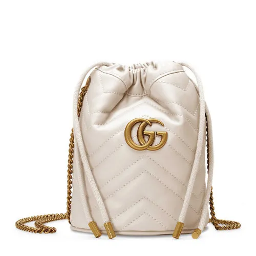 Product GUCCI White Leather Marmont mini Image