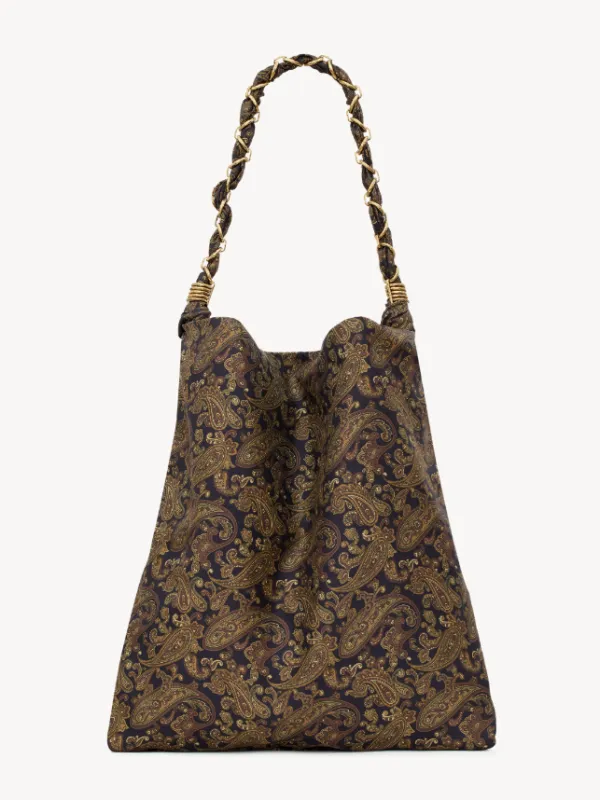 Product Saint Laurent Paris amalia in silk twill Image