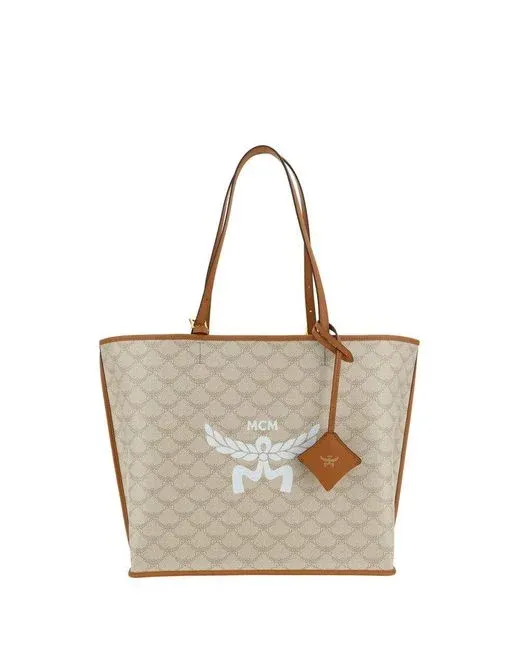Product MCM Natural Laurel Shoulder Bag Image