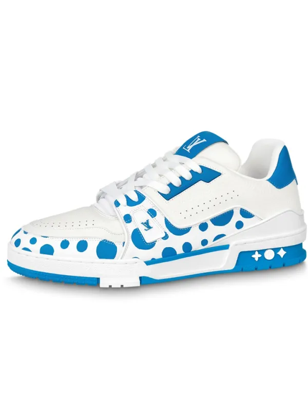 Product LOUIS VUITTON X Yayoi Kusama Sneaker 'White Blue' Image