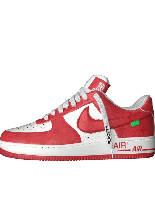 Product LOUIS VUITTON Air Force 1 Low 'Red White' Image