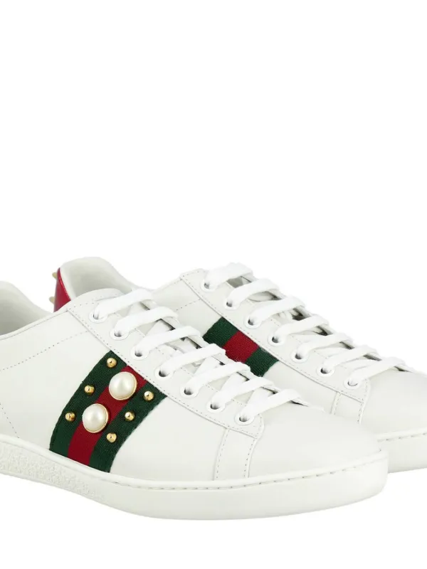 Product Gucci Wmns Ace Studded ‘White’ Image