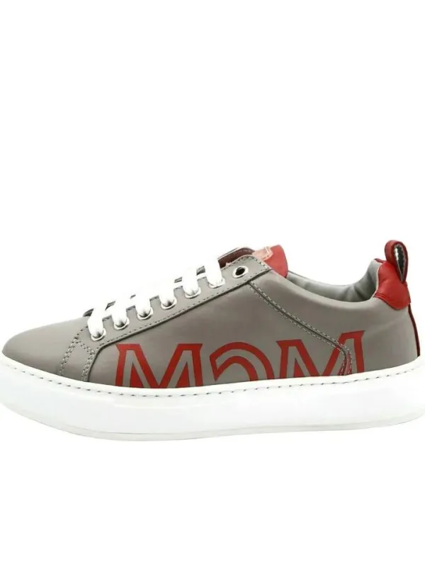 Product MCM Low Top Skateboard Shoes Women's Gray Image
