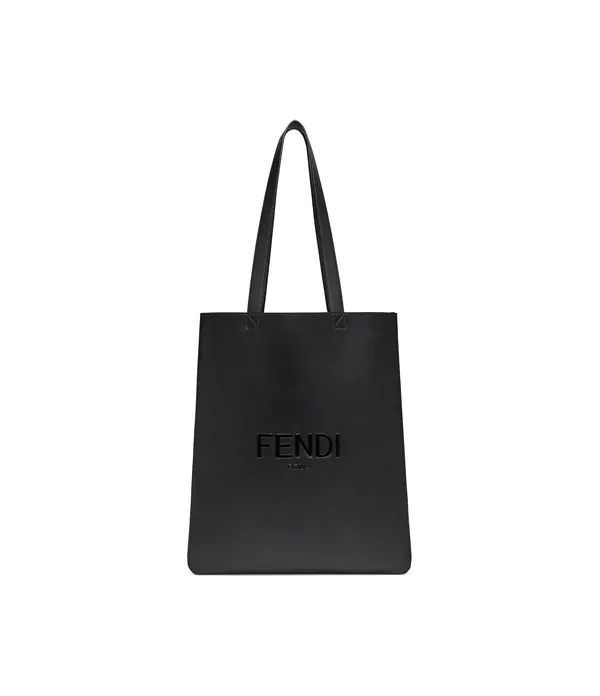 Product FENDI Calfskin With Polyester Handbag Black Image