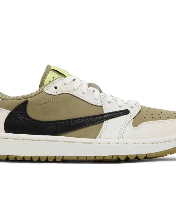 Product Air Jordan 1 Retro Low Golf Travis Scott Neutral Olive Image