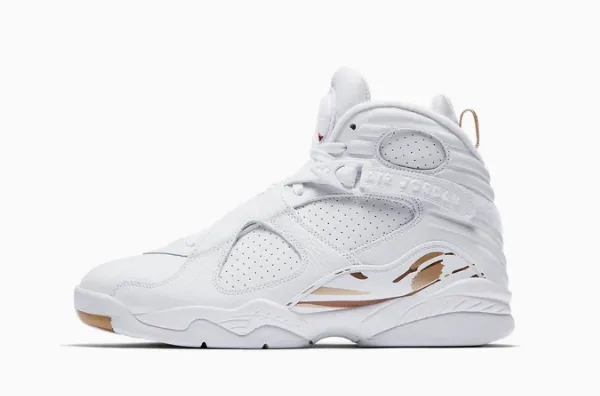 Product Air Jordan 8 Retro x OVO 'White' Image