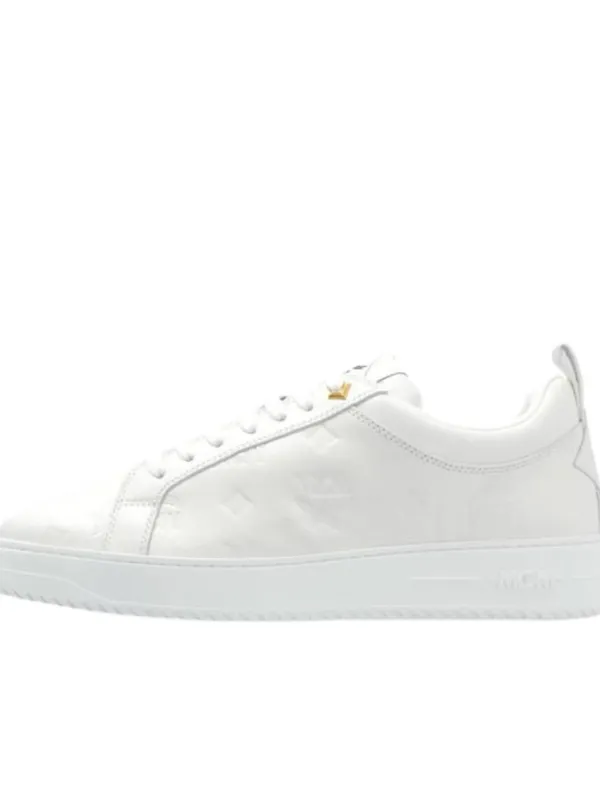 Product MCM Low Top Skateboard Shoes Unisex White Image